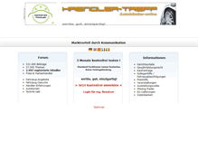 Tablet Screenshot of haendler-treff.net